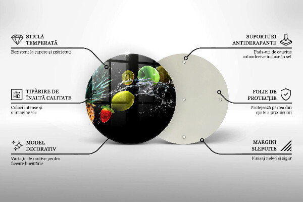 Tocător de bucătărie Fructe în apă