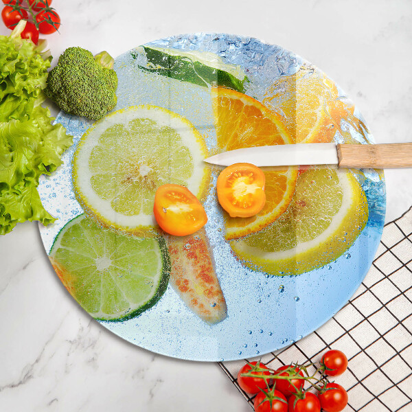 Tocător de bucătărie Apă de citrice suculentă