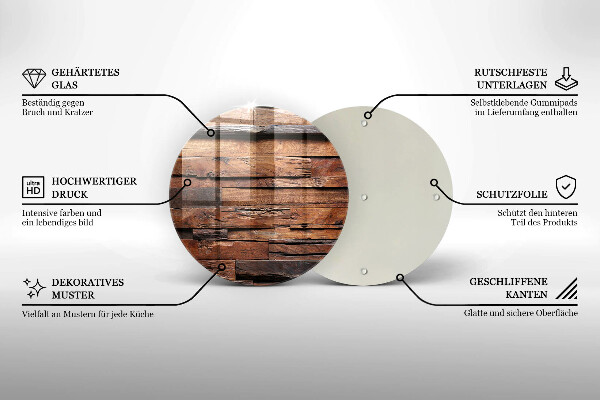 Tocător de bucătărie Scânduri decorative din lemn