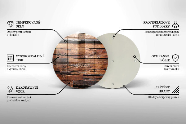 Tocător de bucătărie Scânduri decorative din lemn