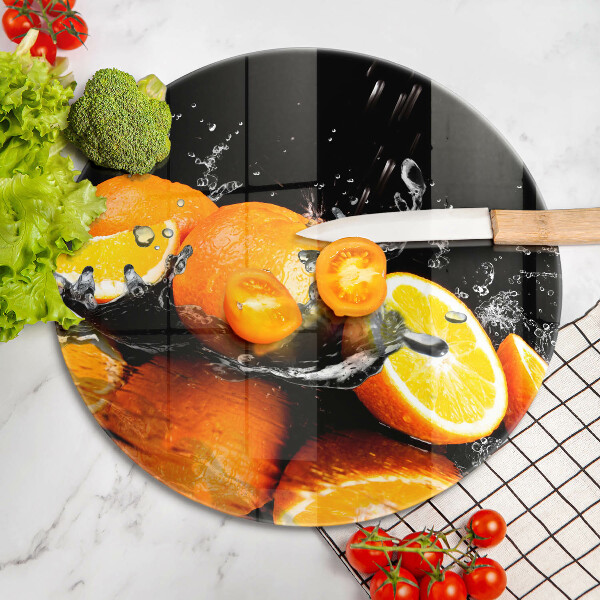 Tocător de bucătărie Fructe portocale suculente