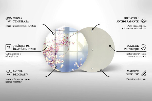 Tocător de bucătărie Copac înflorit