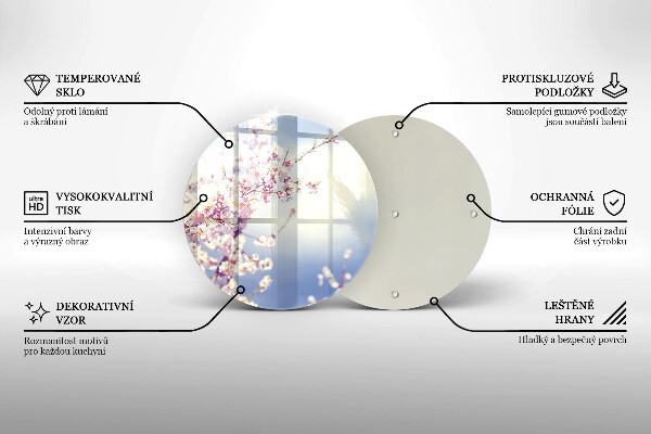 Tocător de bucătărie Copac înflorit