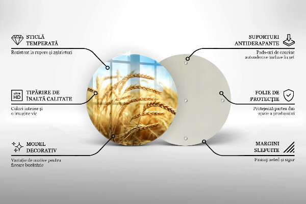 Tocător de bucătărie Spice de cereale în câmp