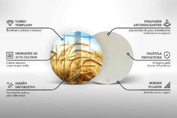 Tocător de bucătărie Spice de cereale în câmp