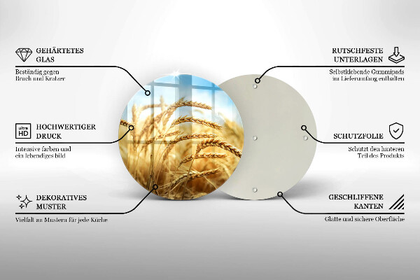Tocător de bucătărie Spice de cereale în câmp