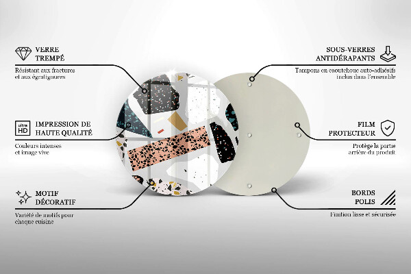 Tocător din sticlă Gresie