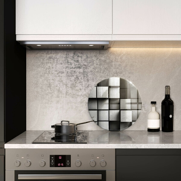 Tocător de bucătărie Fundal cu geometrie 3D