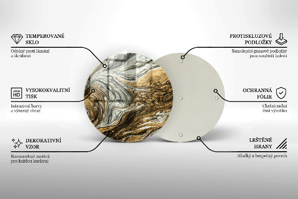 Tocător de bucătărie Abstracție bogată