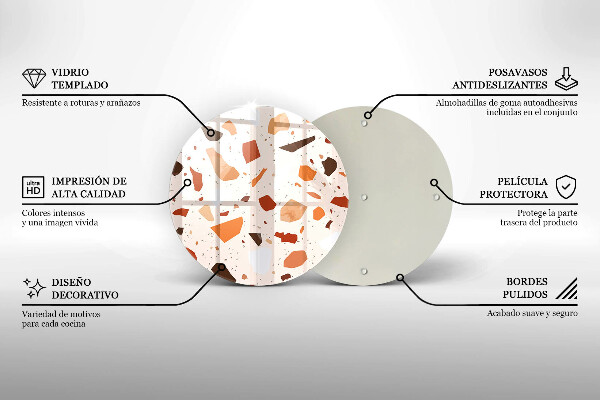 Tocător de bucătărie Gresie decorativa