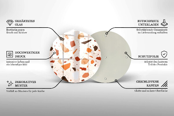 Tocător de bucătărie Gresie decorativa