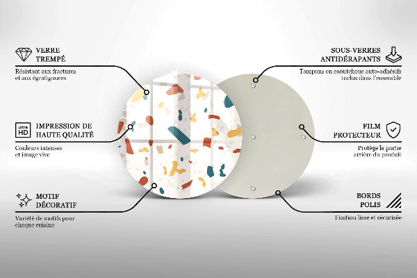 Tocător de bucătărie Gresie decorativa