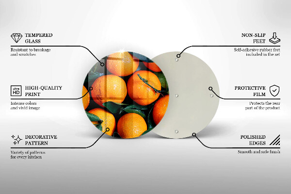 Tocător de bucătărie portocala