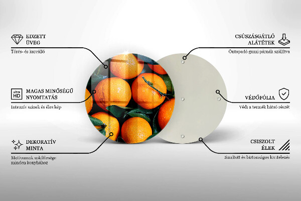Tocător de bucătărie portocala