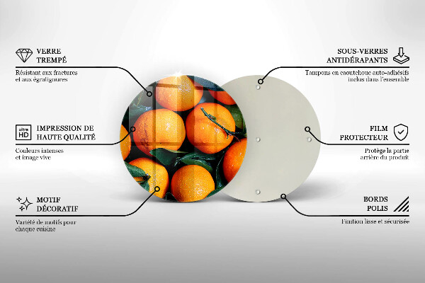 Tocător de bucătărie portocala