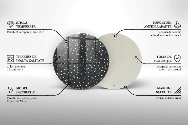 Tocător de bucătărie Piatra decorativa