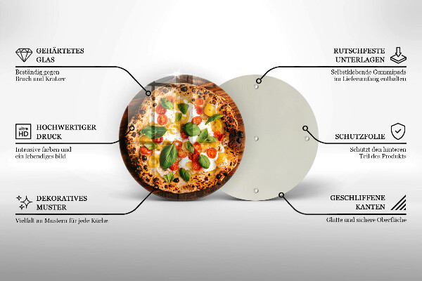 Tocător de bucătărie pizza italiană