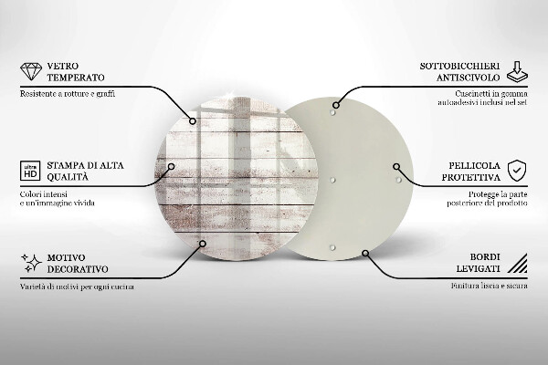 Tocător de bucătărie Scânduri vechi de lemn