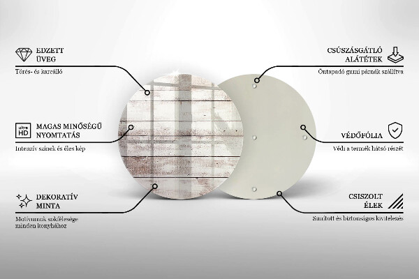 Tocător de bucătărie Scânduri vechi de lemn