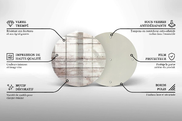 Tocător de bucătărie Scânduri vechi de lemn
