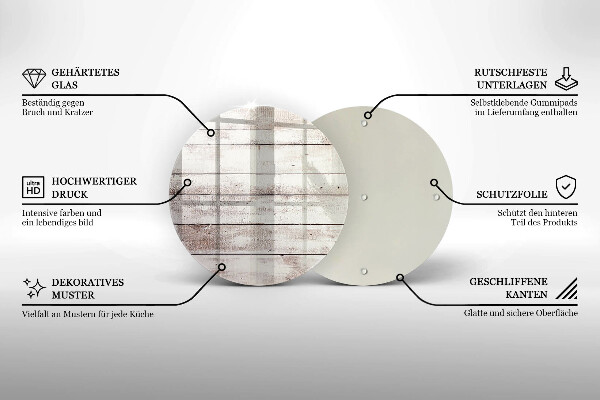Tocător de bucătărie Scânduri vechi de lemn