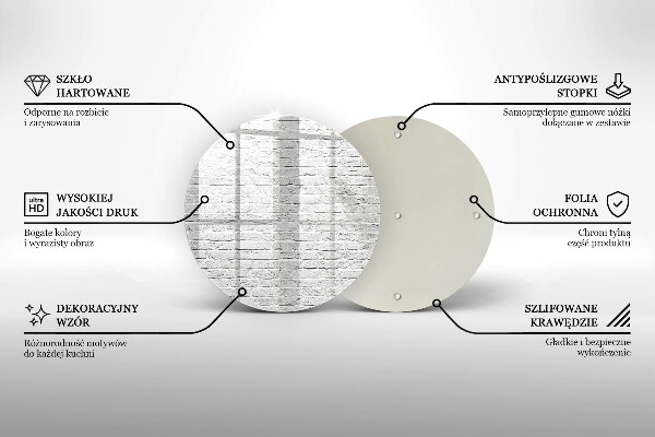 Tocător de bucătărie Perete de cărămidă
