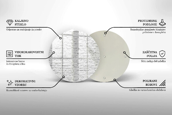 Tocător de bucătărie Perete de cărămidă