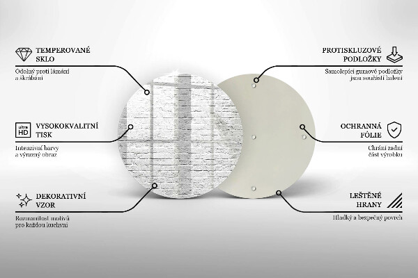 Tocător de bucătărie Perete de cărămidă