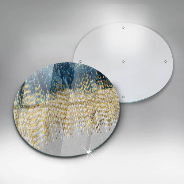 Tocător din sticlă Abstracția designerului