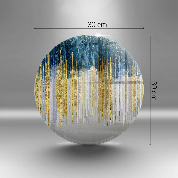 Tocător din sticlă Abstracția designerului