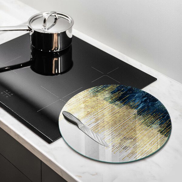 Tocător din sticlă Abstracția designerului