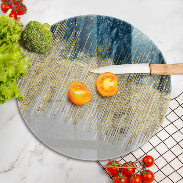 Tocător din sticlă Abstracția designerului