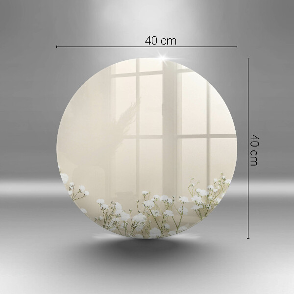 Tocător din sticlă Flori boho din ipsos