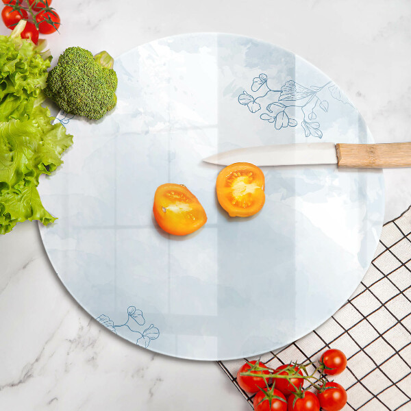 Tocător de bucătărie Fundal delicat