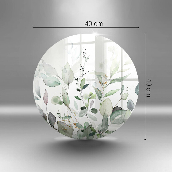 Tocător de bucătărie Plante acuarela