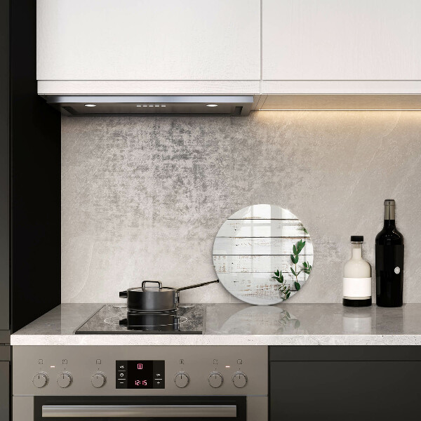 Tocător de bucătărie Scânduri și frunze vechi