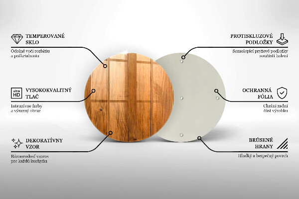 Tocător de bucătărie Scanduri de lemn