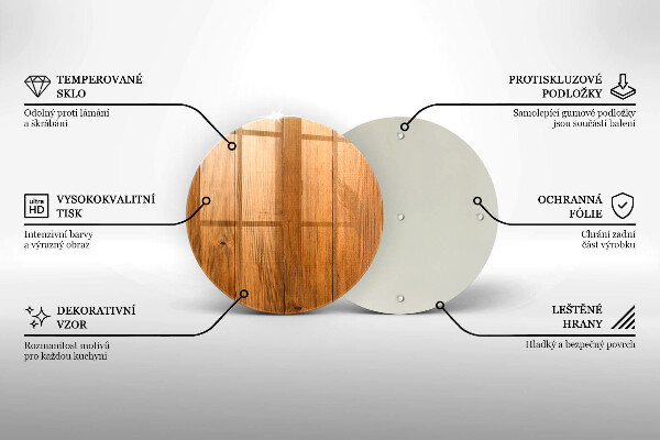 Tocător de bucătărie Scanduri de lemn