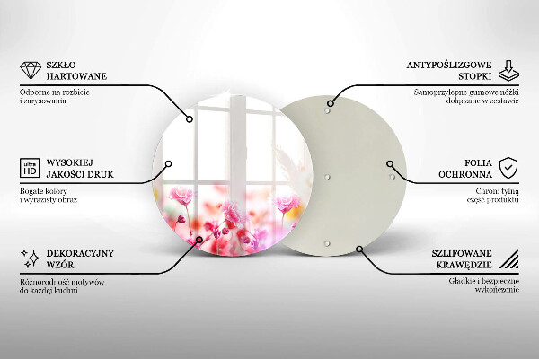 Tocător de bucătărie Lunca de flori