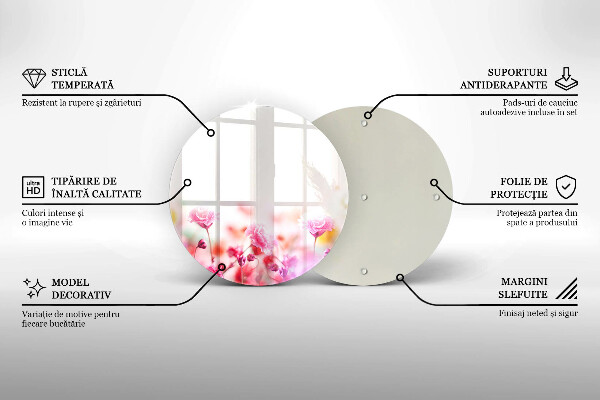 Tocător de bucătărie Lunca de flori