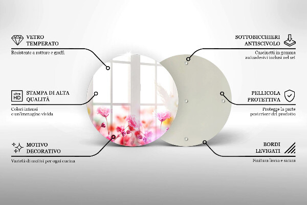 Tocător de bucătărie Lunca de flori