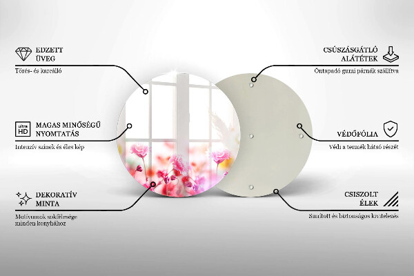 Tocător de bucătărie Lunca de flori