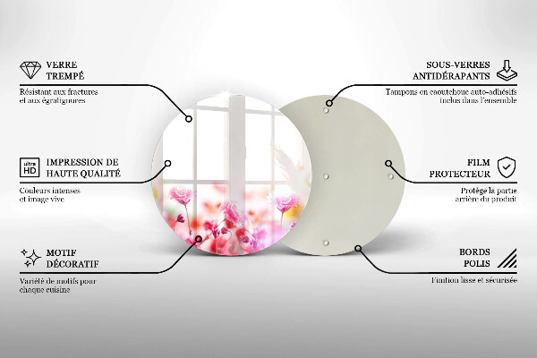 Tocător de bucătărie Lunca de flori