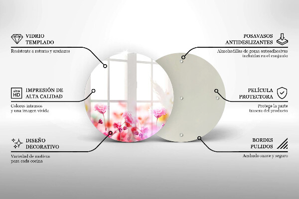 Tocător de bucătărie Lunca de flori