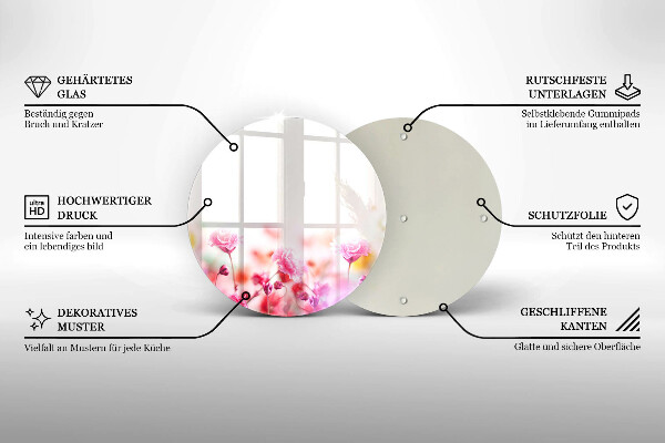 Tocător de bucătărie Lunca de flori