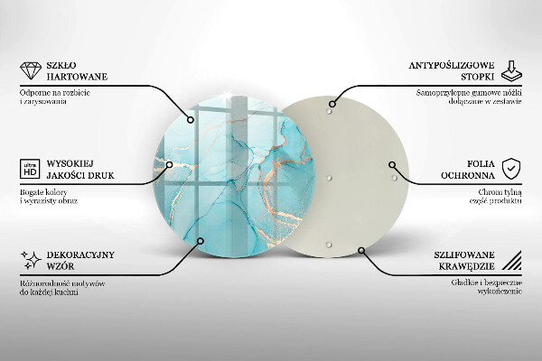 Tocător de bucătărie Abstracția pietrei