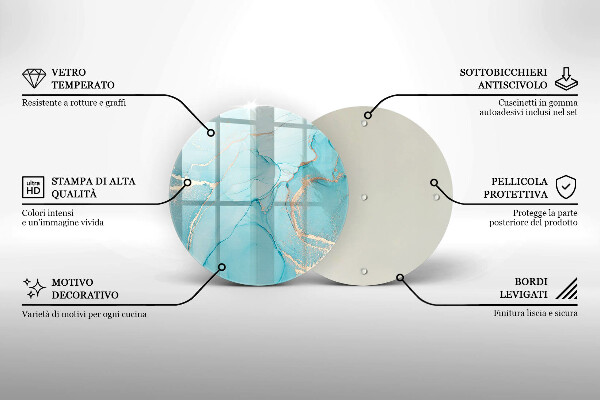 Tocător de bucătărie Abstracția pietrei
