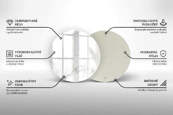 Tocător de bucătărie Marmură modernă