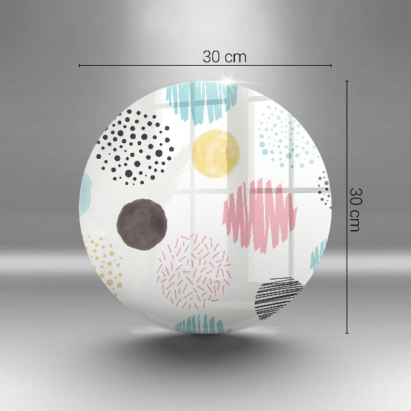 Tocător de bucătărie Forme pictate