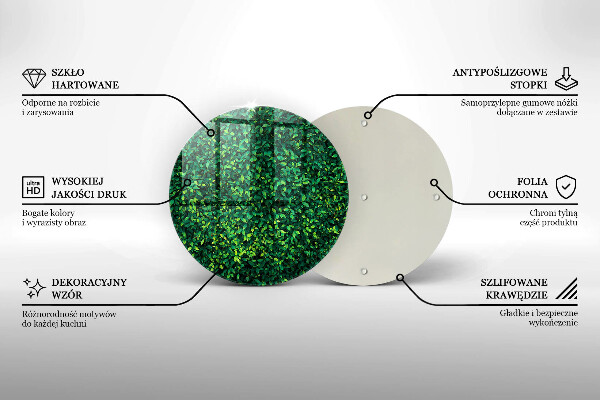 Tocător de bucătărie Planta cu frunze mici
